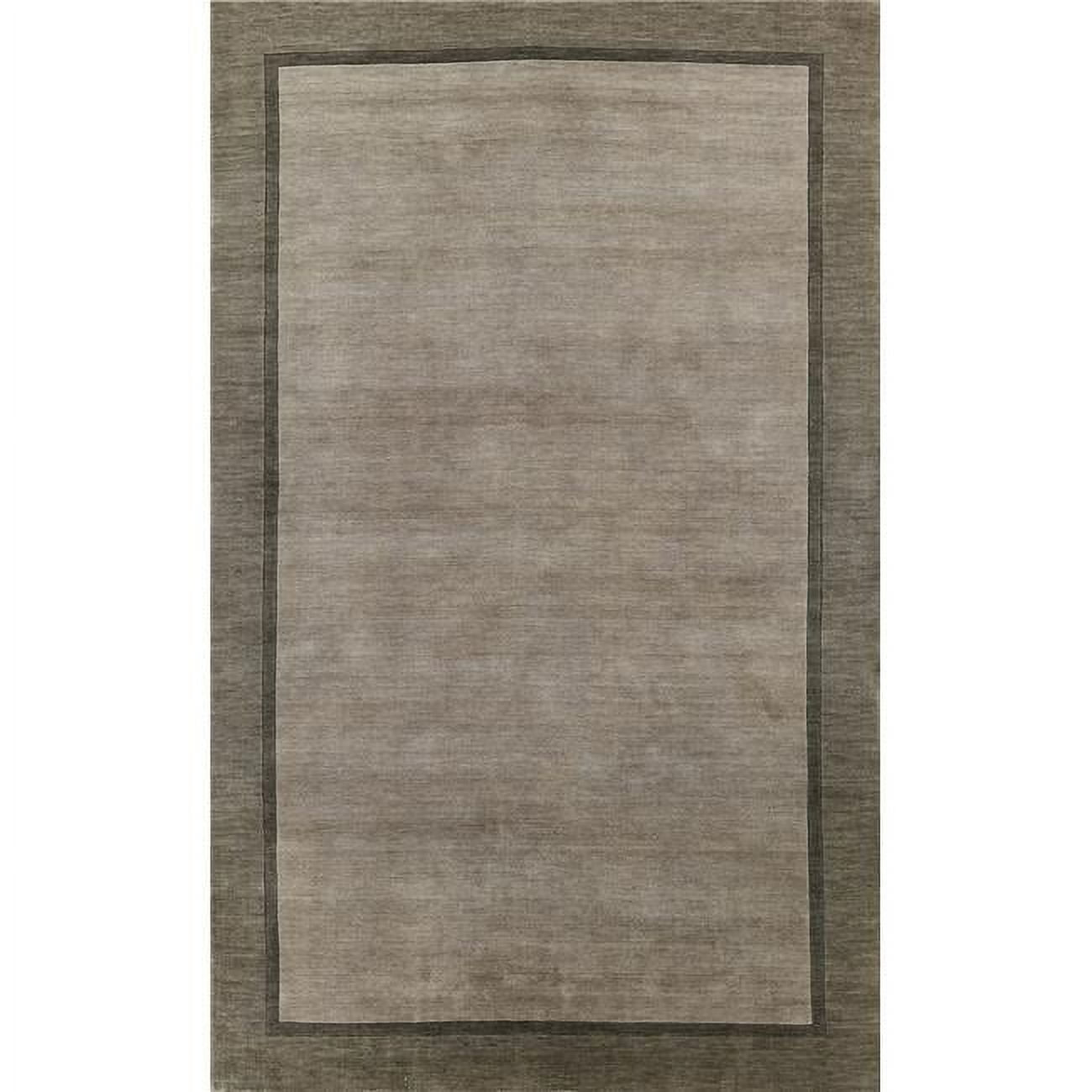 Momeni  Beckton  Hand Made Wool Blue Area Rug Grey 8' X 10' 8' x 10' Grey