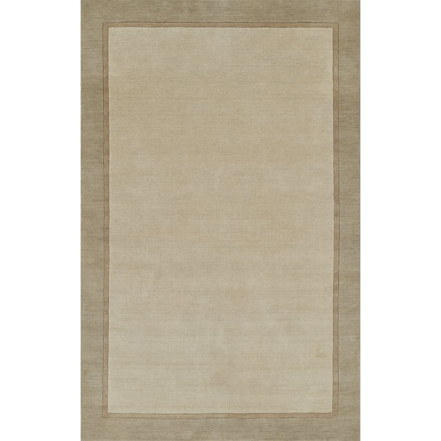 Momeni Beckton Hand Loomed Wool Taupe Area Rug 9' X 12'