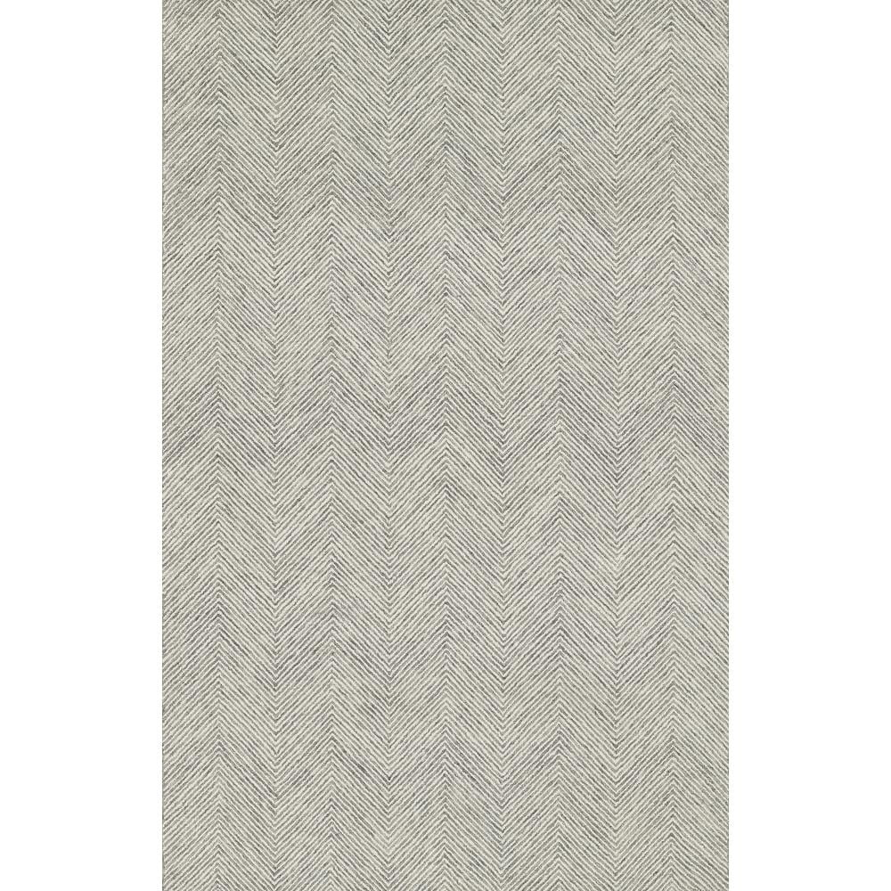 Momeni Contemporary Rectangle Area Rug, Grey, 5' X 8'