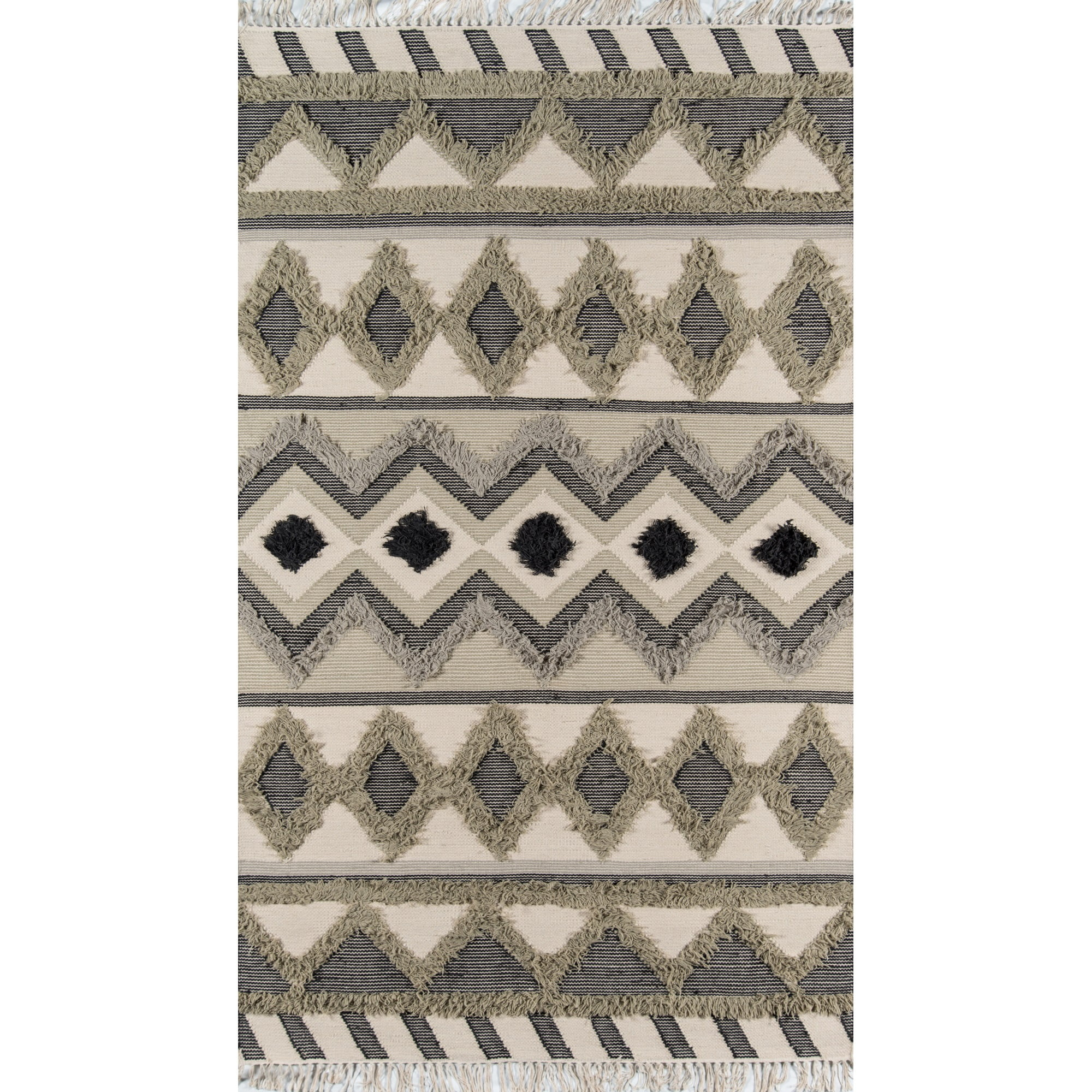 Skyline Decor Novogratz by  Indio Avalon Wool Hand Made Area Rug 3' X 5' 3' x 5' Indoor,Accent Rectangle