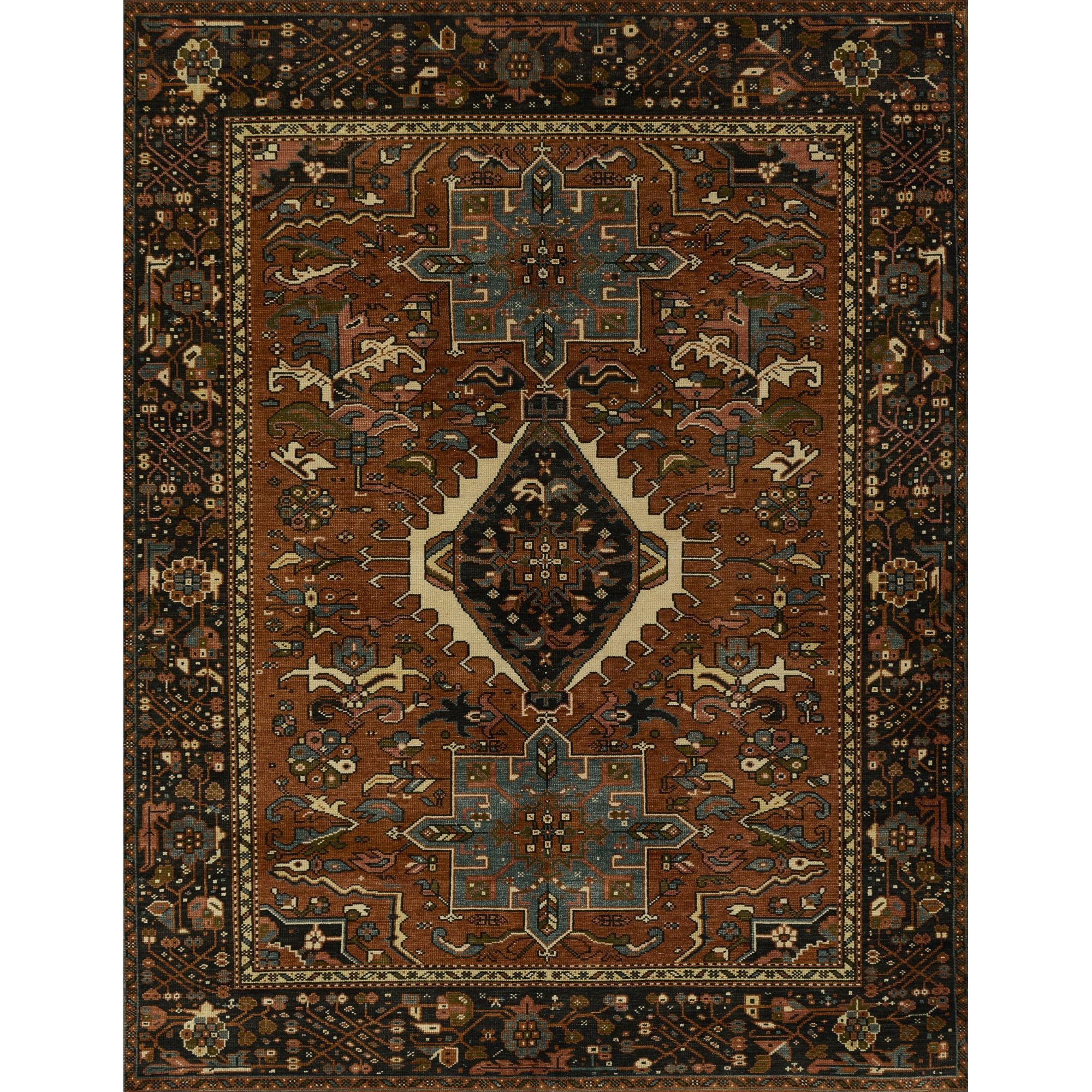 Momeni Karajeh 1 Red 5' X 8'