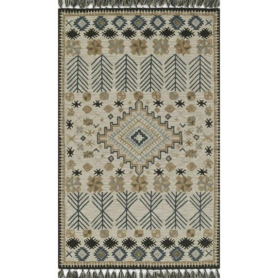 Momeni Transitional Rectangle Area Rug, Ivory, 3'6" X 5'6"