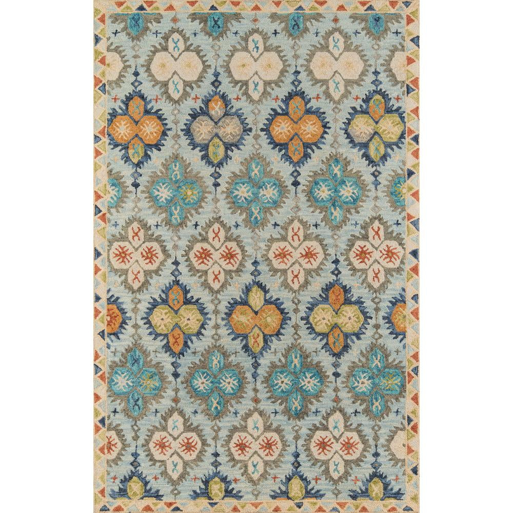 Momeni Transitional Rectangle Area Rug, Blue, 9'6" X 13'6"