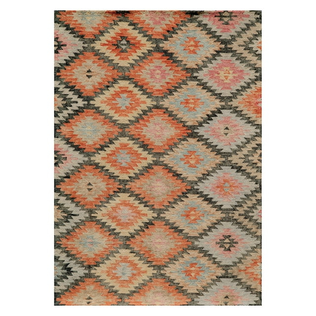 Momeni Tangier Wool Hand Tufted Black Area Rug 2' X 3'