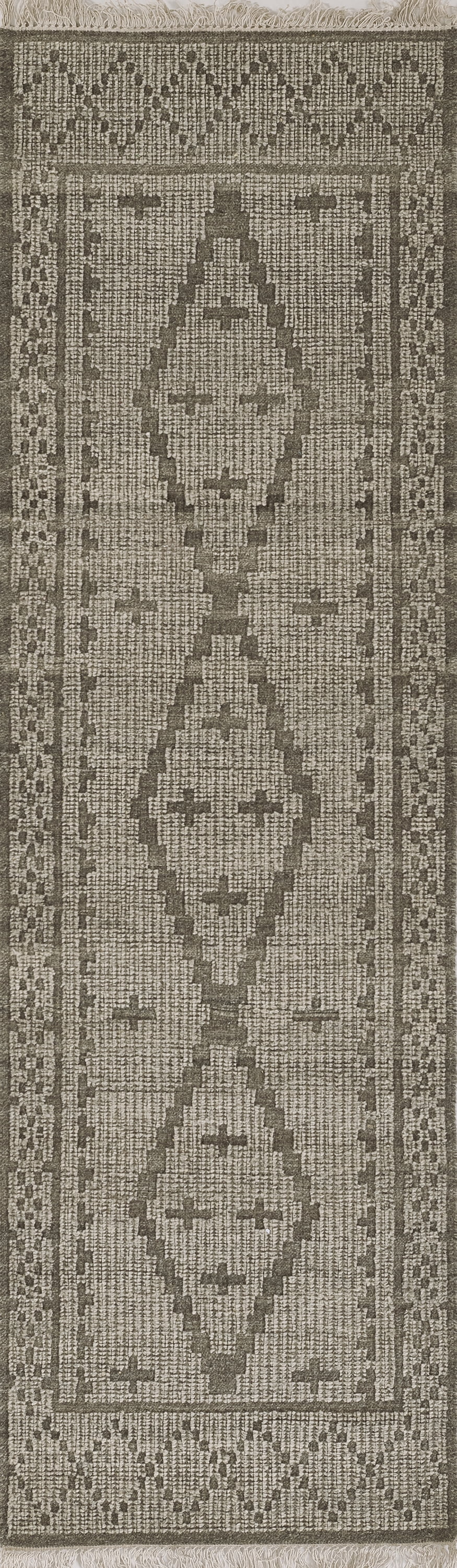 Momeni Traditional Runner Area Rug, Natural, 2'3" X 8' Runner