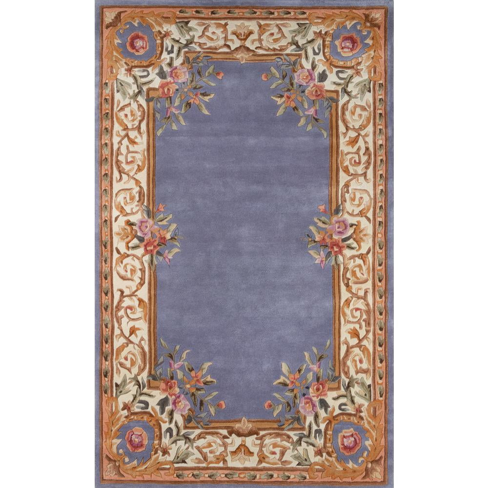 Momeni Transitional Rectangle Area Rug, Blue, 3'6" X 5'6"