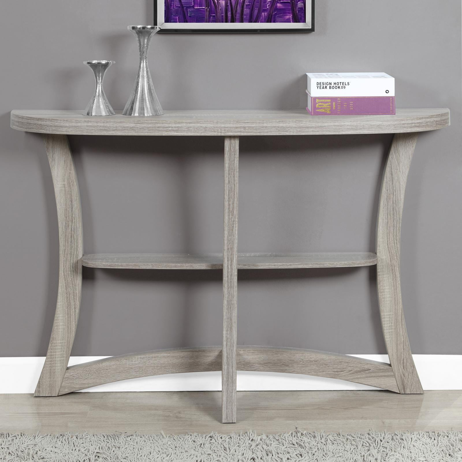 Monarch Specialties Accent Table, Console, Entryway, Narrow, Sofa, Bedroom, Brown Laminate