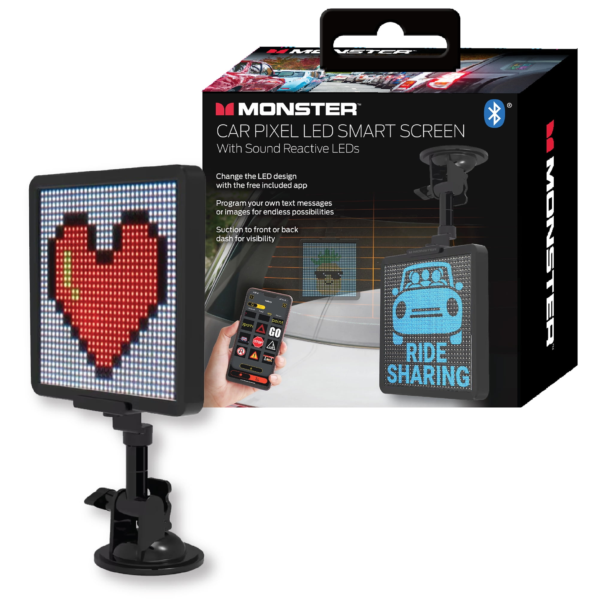 Monster Exterior Decorative Lights, LED Easy installation Sound Reactive