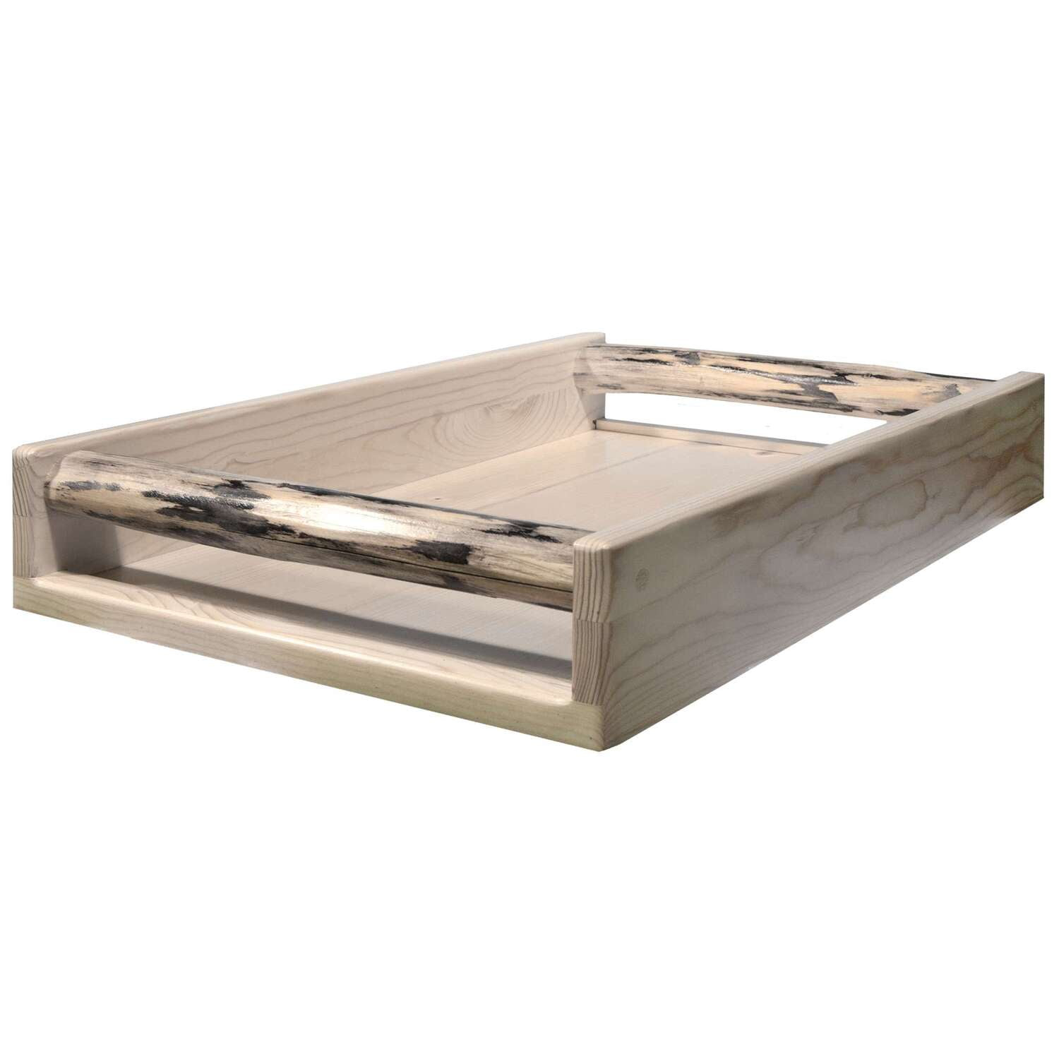 Montana Collection Serving Tray, Clear Lacquer Finish