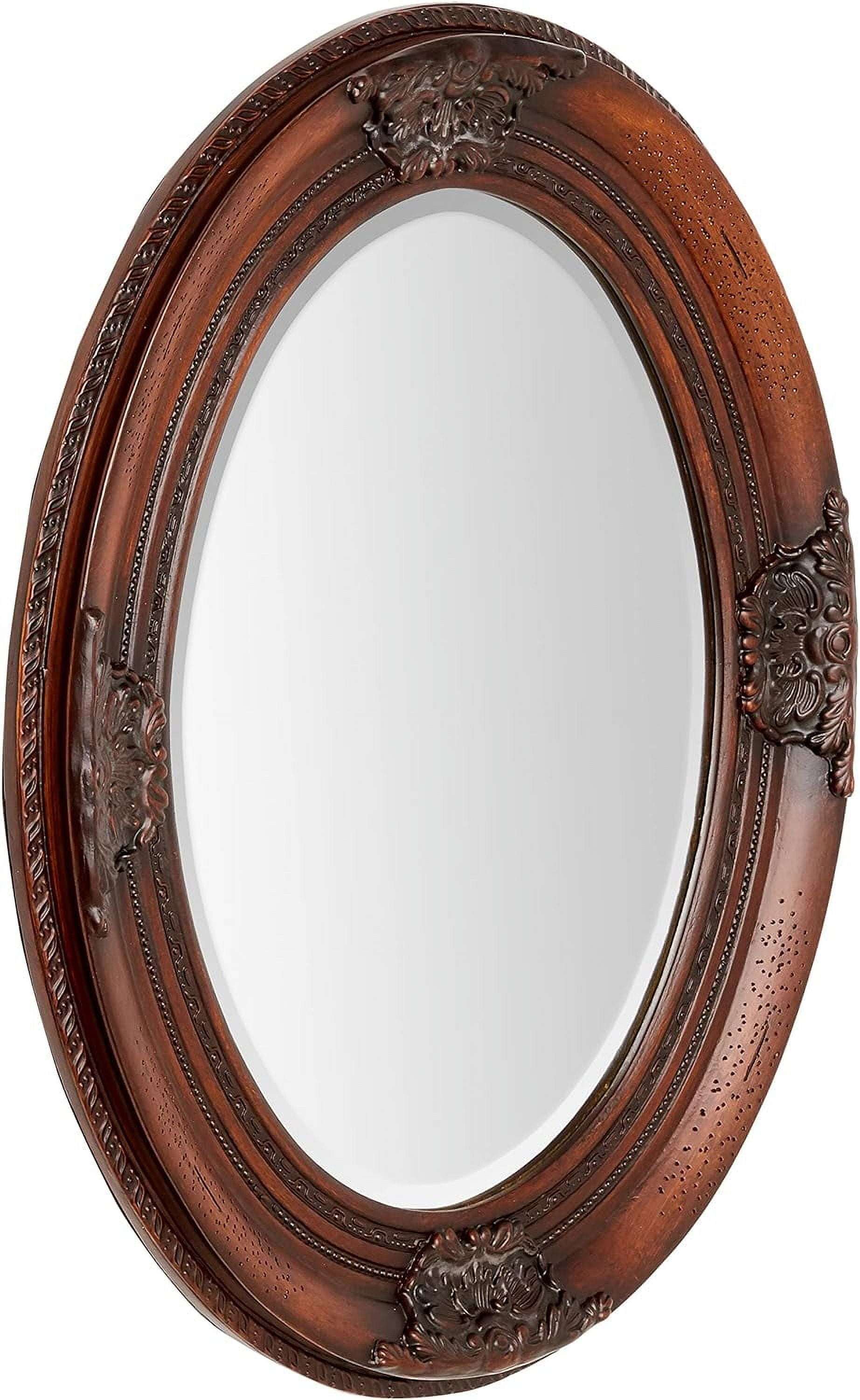 Renwil Cherry Chelseas Mirror in Cherry Wood