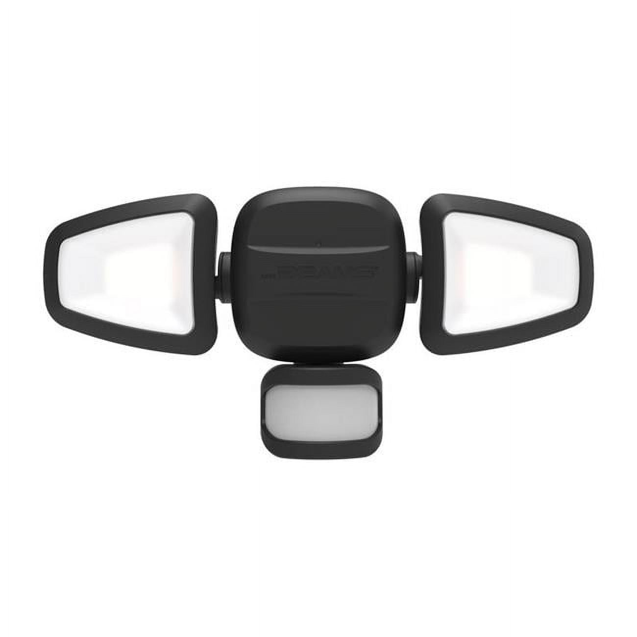 Mr. Beams Motion-Sensing Battery Powered LED Black Security Light