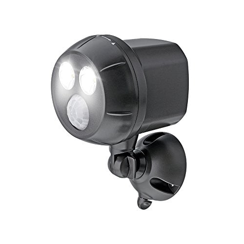 Beams MB390 400 Lumen Wireless Battery Powered Motion Sensing Ultra Bright LED Spotlight, 1-Pack, Brown