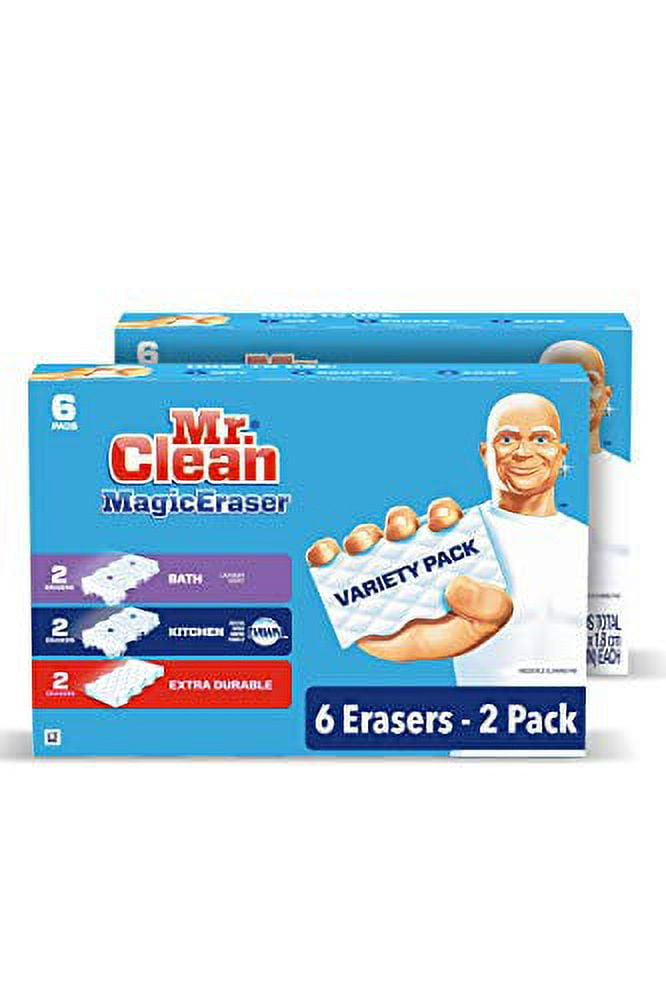 Mr. Clean Magic Eraser Variety Pack Foam Cleaning Pads, 12 Count