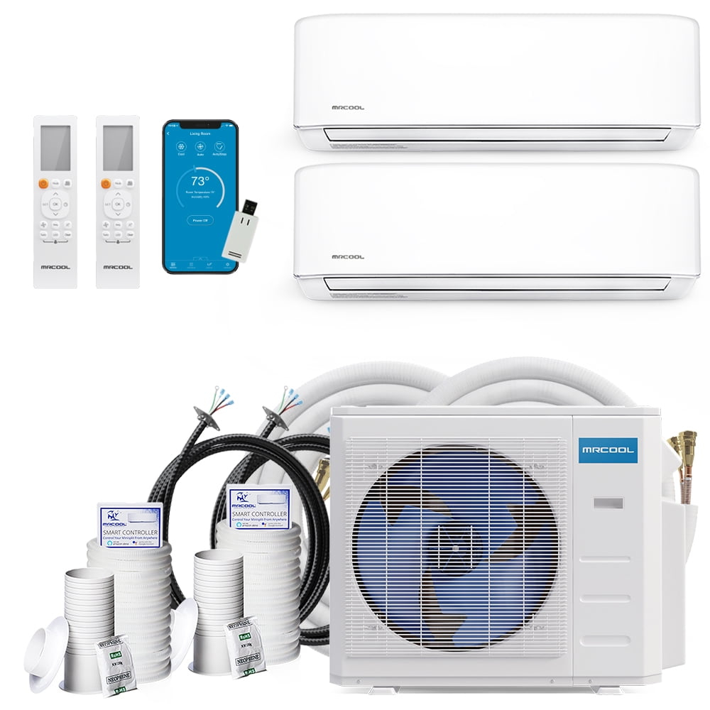 MrCool DIY 4th Gen Multi-Zone 2-Zone System