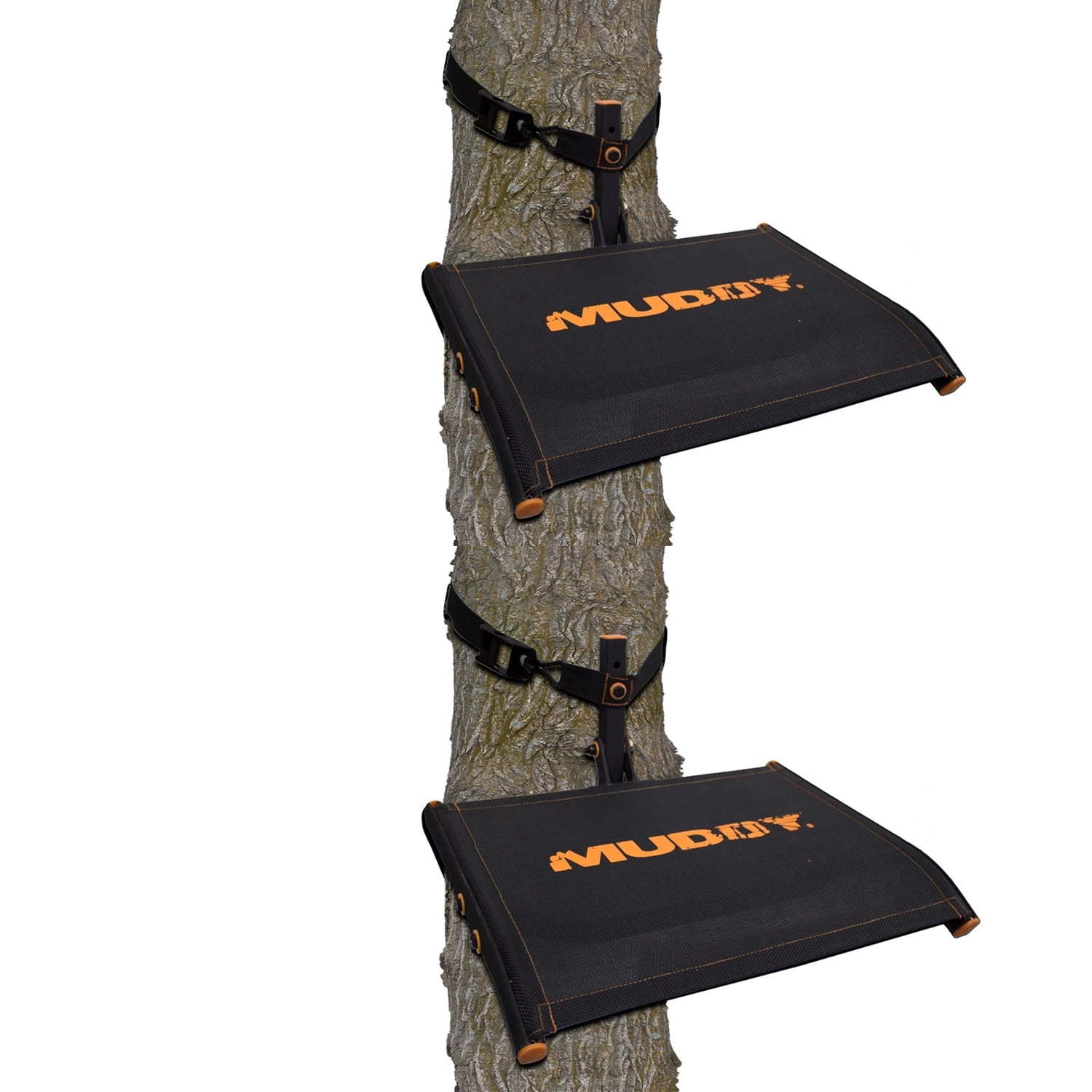 Muddy Ultra Soporte para Árbol de Caza con Correas de Trinquete (Paquete de 2)