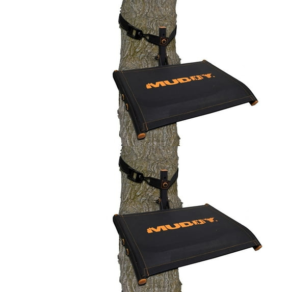 Muddy Ultra Soporte para Árbol de Caza con Correas de Trinquete (Paquete de 2)