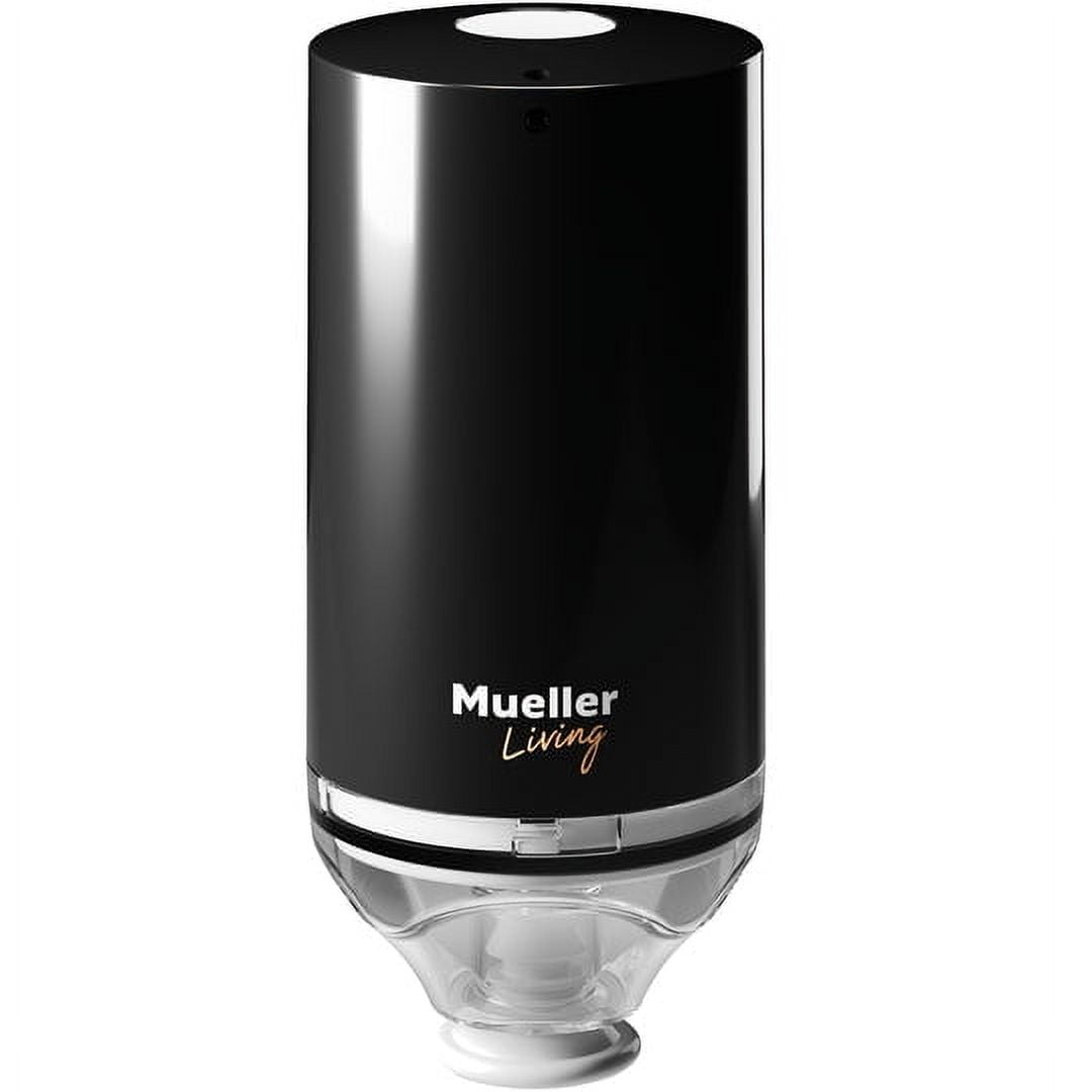 Mueller Food Storage Vacuum Sealer, Cordless with 4 Starter Bags, Black