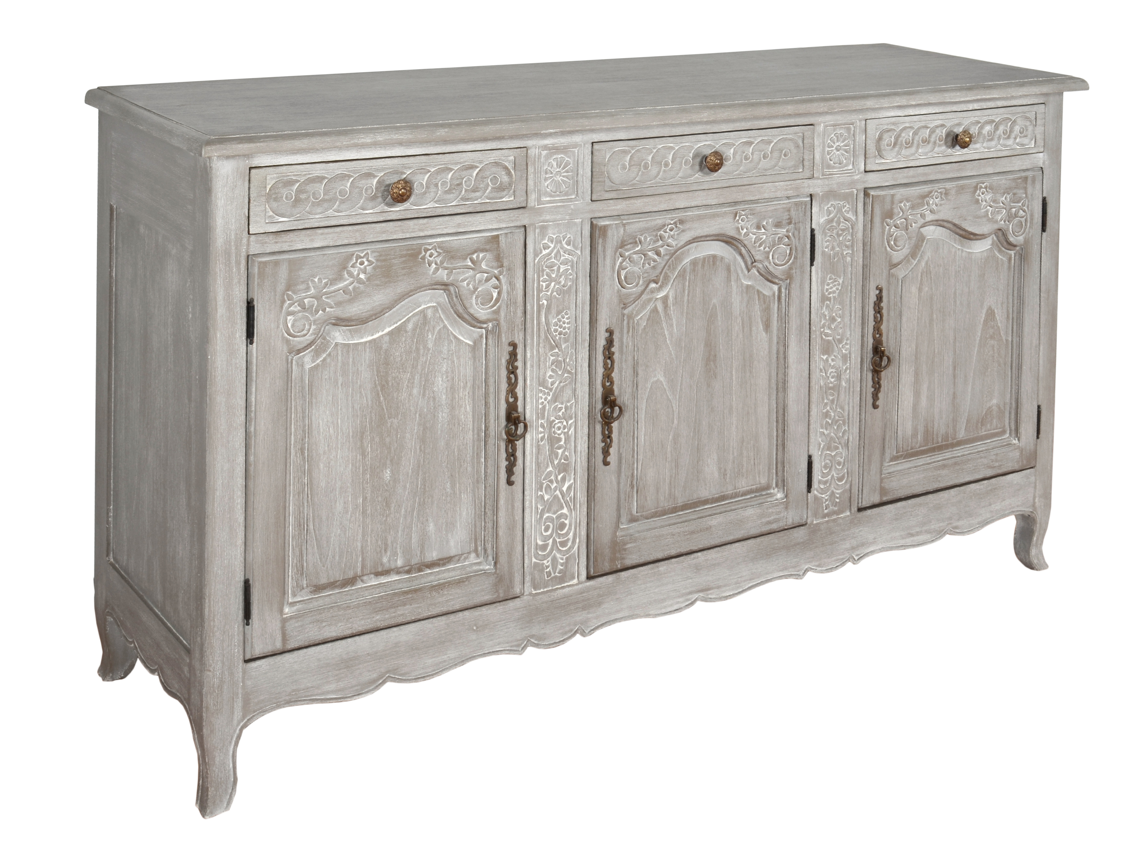 AFD Home French Country Buffet - Mystique Gray