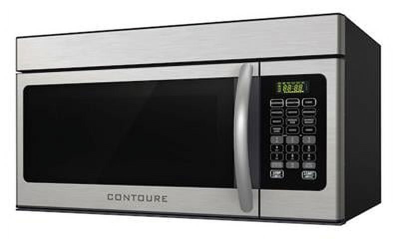 NAT.QUALITY Contoure Over the Range Microwave Oven 1.6 Cubic Foot 30 in Stainless Steel