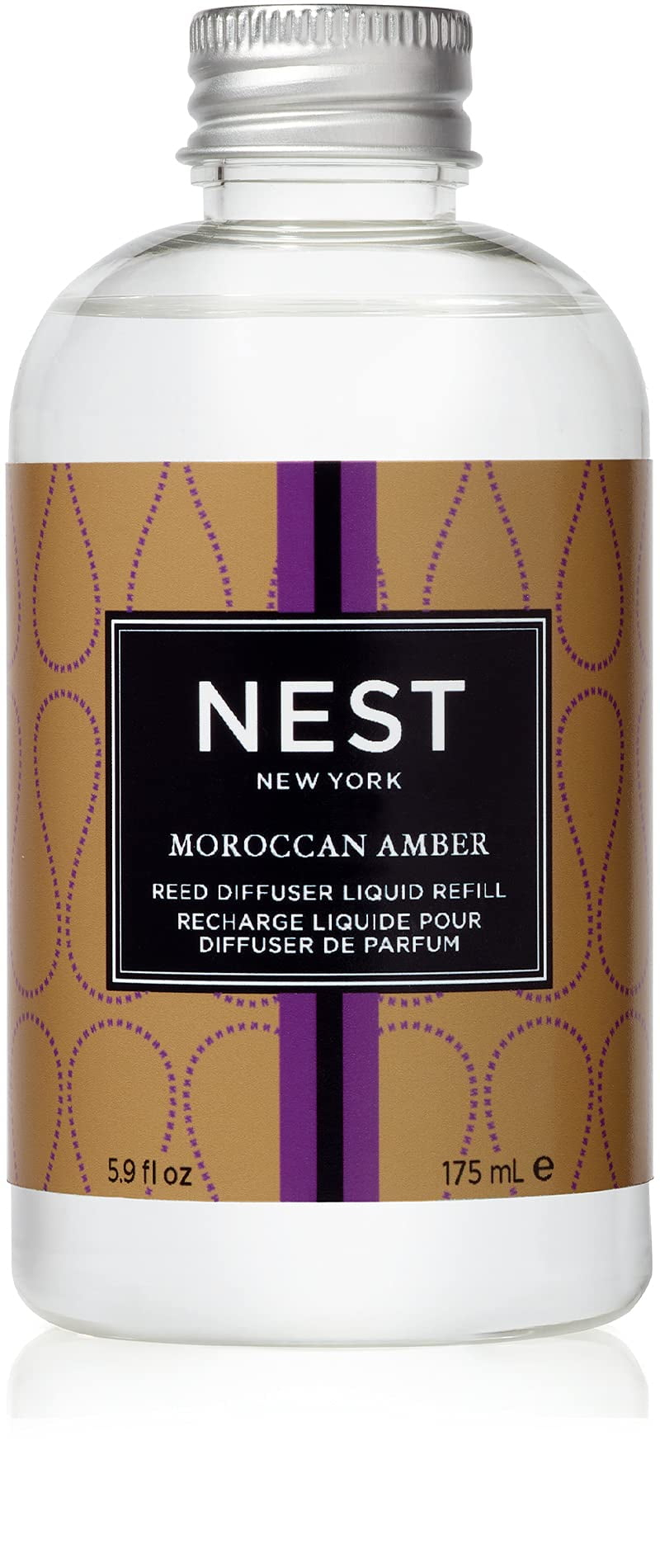 NEST Fragrances Moroccan Amber Reed Diffuser Liquid Refill