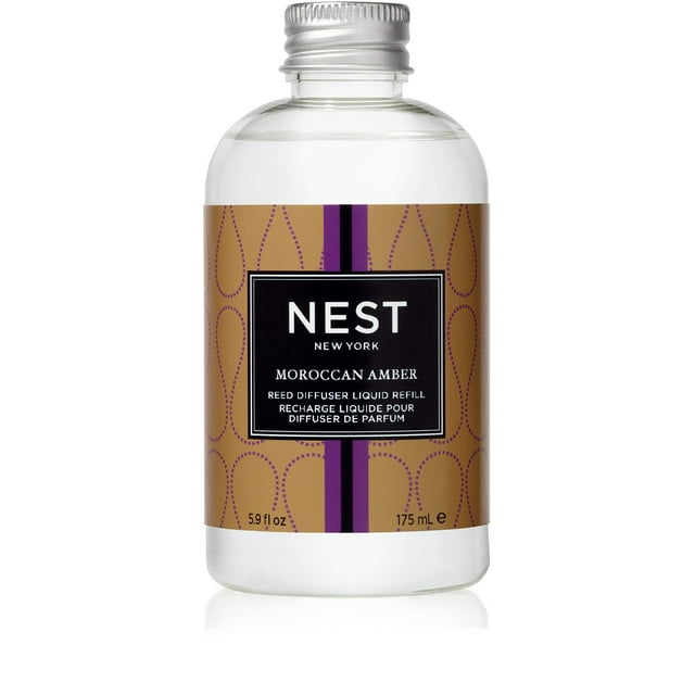 NEST Fragrances Moroccan Amber Reed Diffuser Liquid Refill