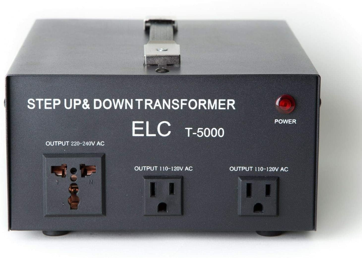 NEW ELC T-5000 5000 Watt Voltage Converter Transformer Step Up/Down (110V/220V)