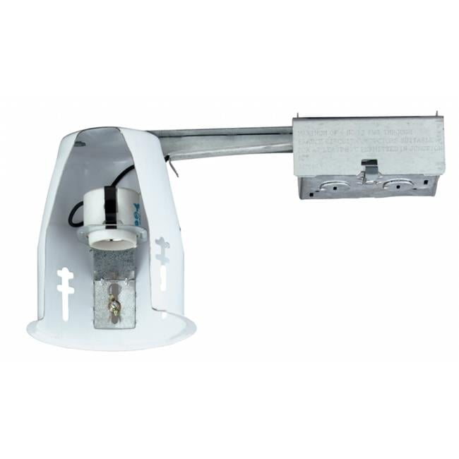 NICOR Lighting 19001AR-LED-ID 4 in. LED Remodel Housing with IDEAL Connection & IC-Rated - Natural