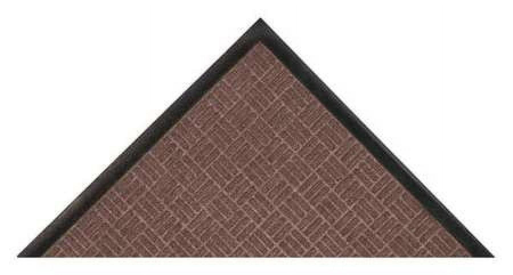 NOTRAX 167S0035BR Brown Entrance Mat 3 ft. W x 5 ft. L, 3/8", Polypropylene
