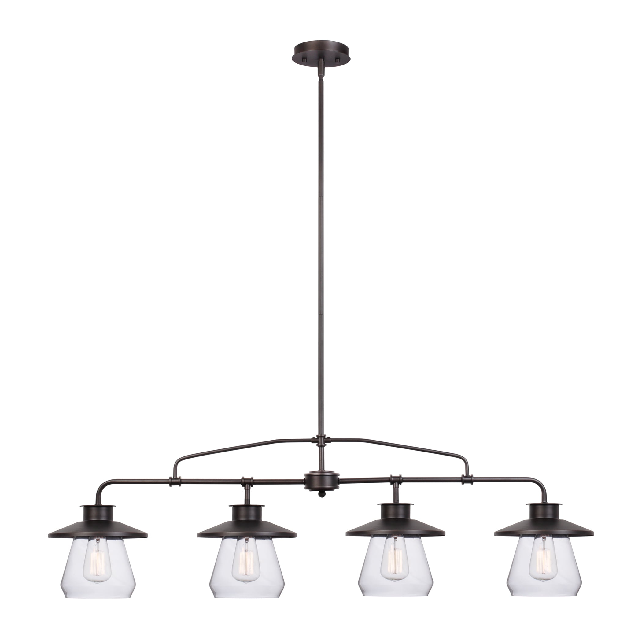 Nate 4-Light Oil Rubbed Bronze Pendant