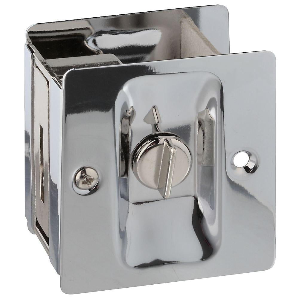 V1950 Passage/Hall and Closet Pocket Door Lock