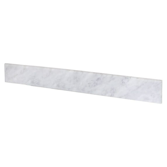 Carrara 37" x 4" Backsplash