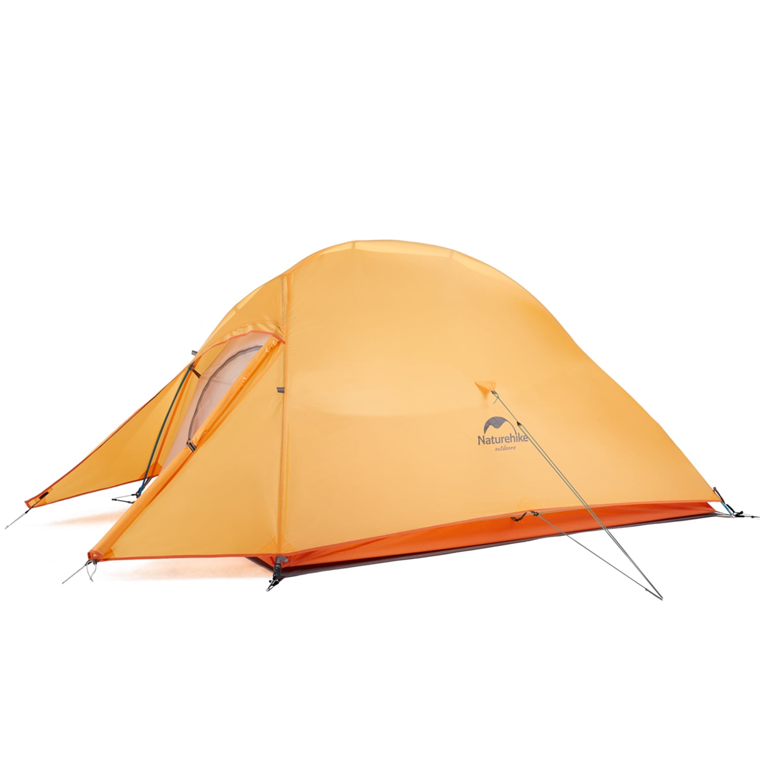 Naturehike, Cloud up Base-Lightweight Hiking Tent, Portable Outdoor Camping Tent,  Waterproof Backpacking Tent, Streamlined Design, Wind Resistance, 210T Polyester Tri-grid Wear-resistant Fabric