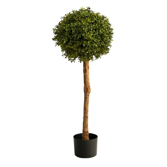 Nearly Natural 3ft. Boxwood Ball Topiary Artificial Tree (Indoor/Outdoor)