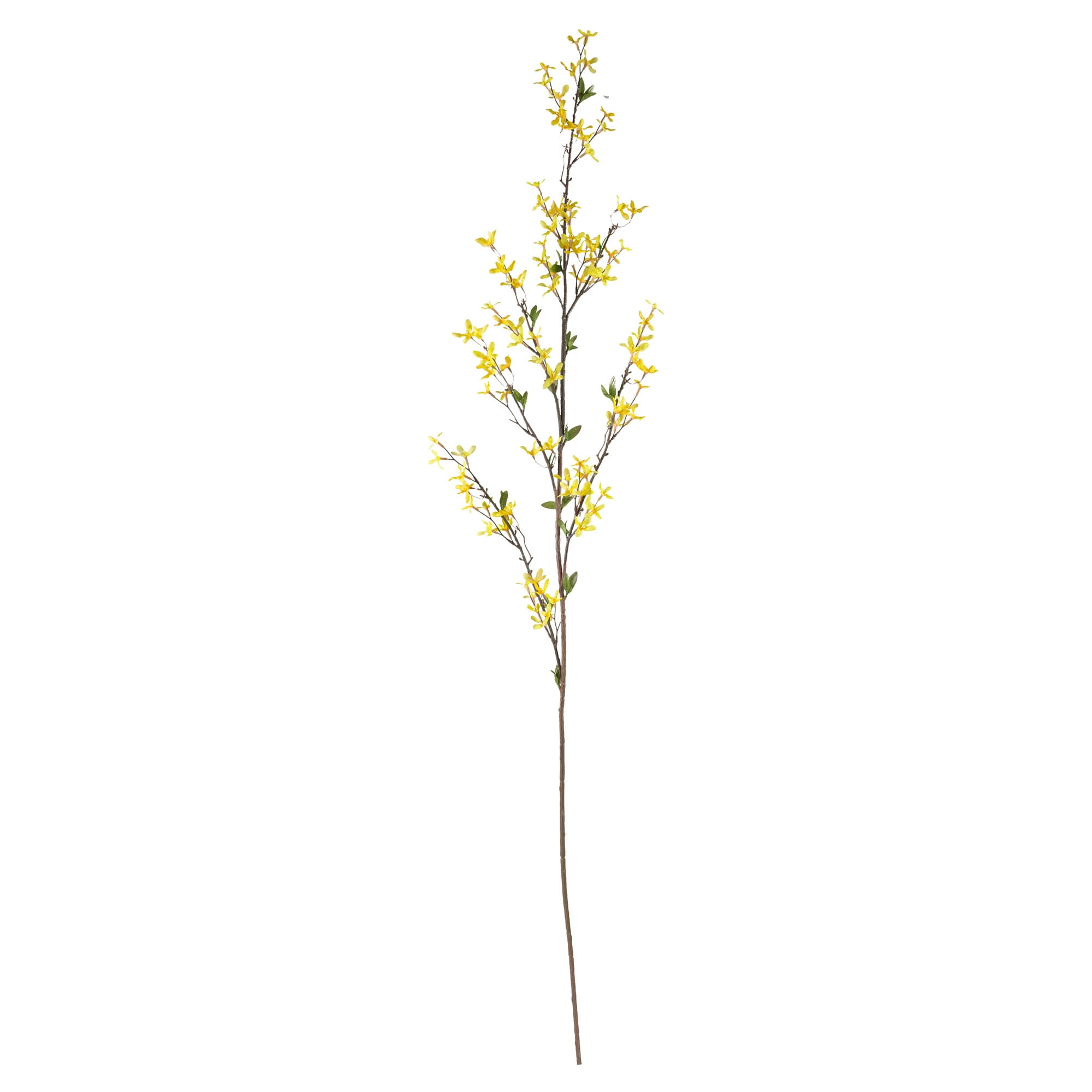 Nearly Natural 55in. Forsythia Artificial Flower (Set of 3), Yellow