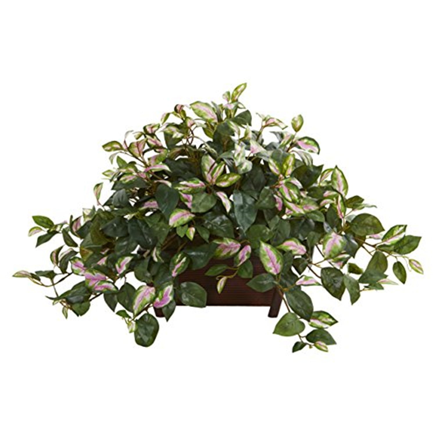 Nearly Natural Hoya 16-in Artificial Plant in Decorative Planter