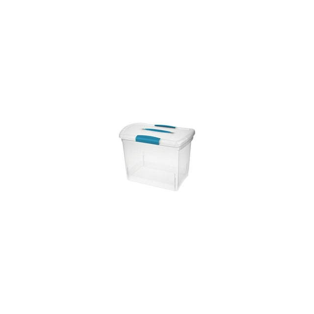 Sterilite ShowOffs 9-3/4 In. x 11-1/2 In. x 15-1/4 In. Clear Storage Tote
