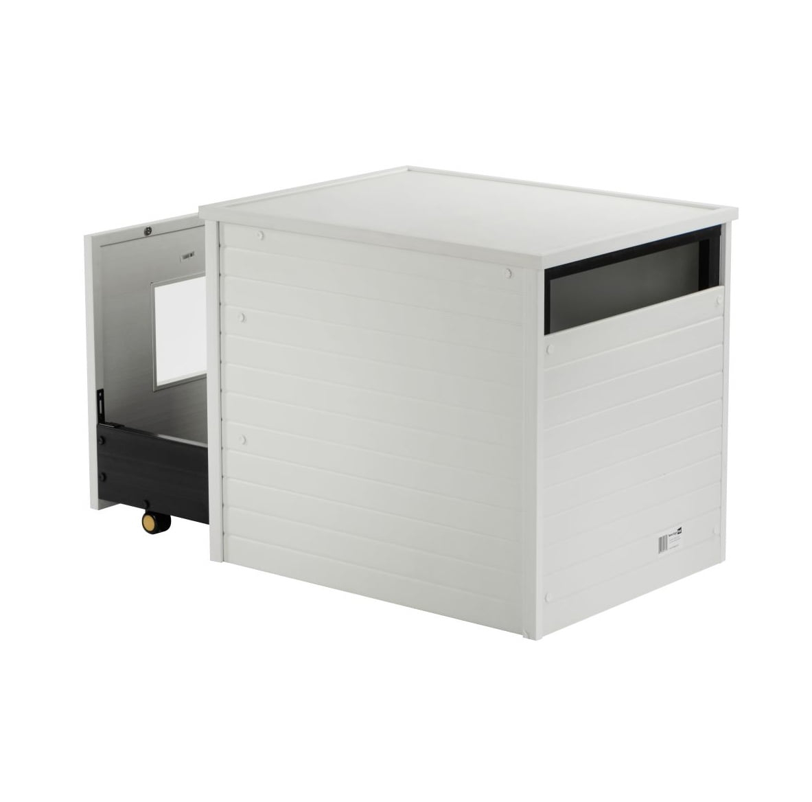 New Age Pet® ECOFLEX® Freedom Litter Loo® Litter Box Enclosure and End Table in Antique White