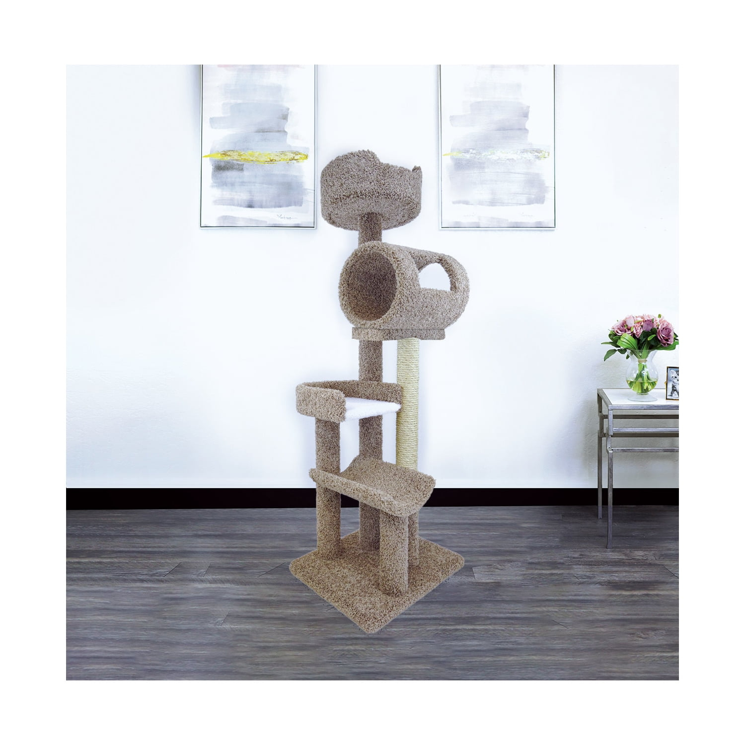 New Cat Condos 69'' H Cat Tree