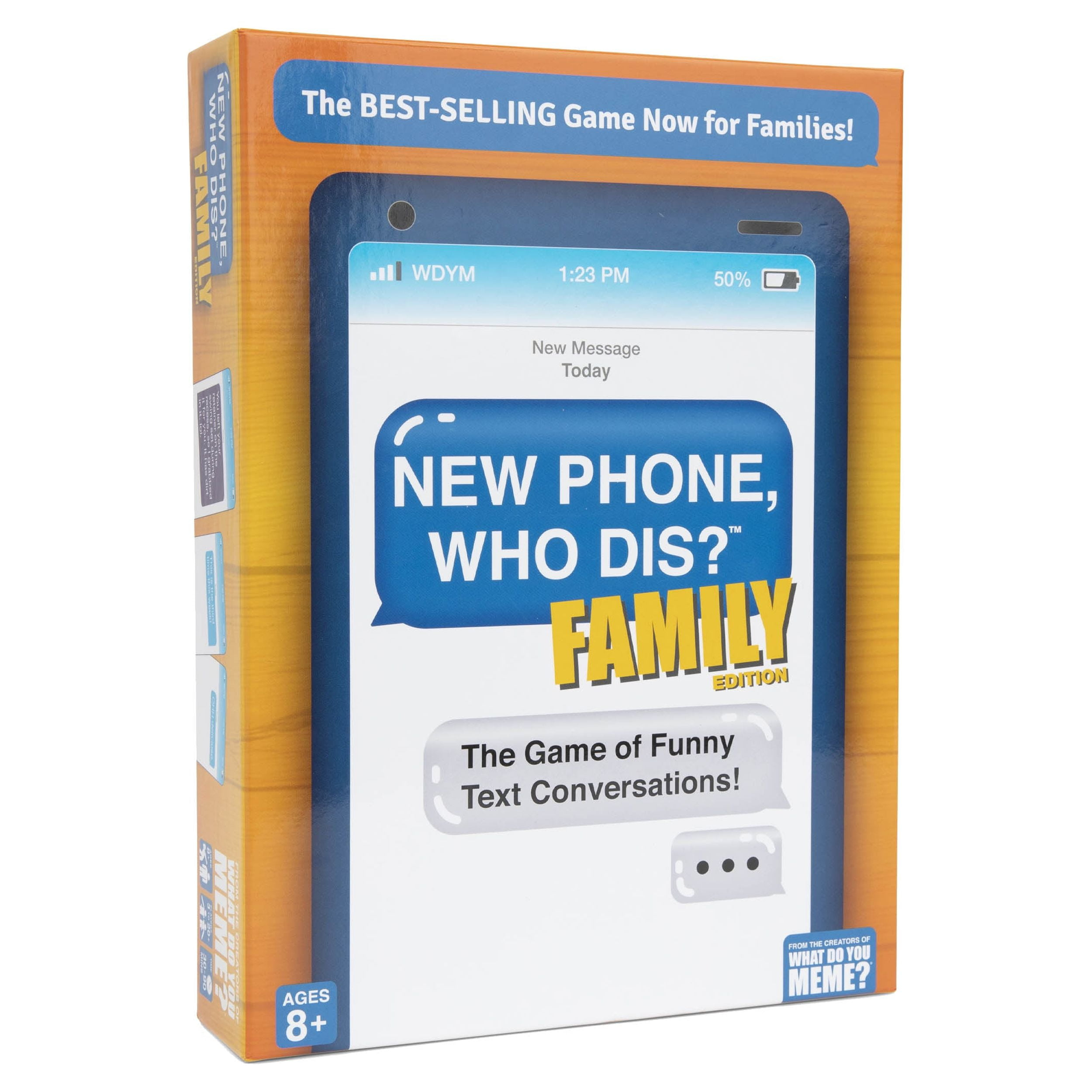 New Phone, Who Dis? Family Edition - The Text Message Family Game - by What Do You Meme? Family