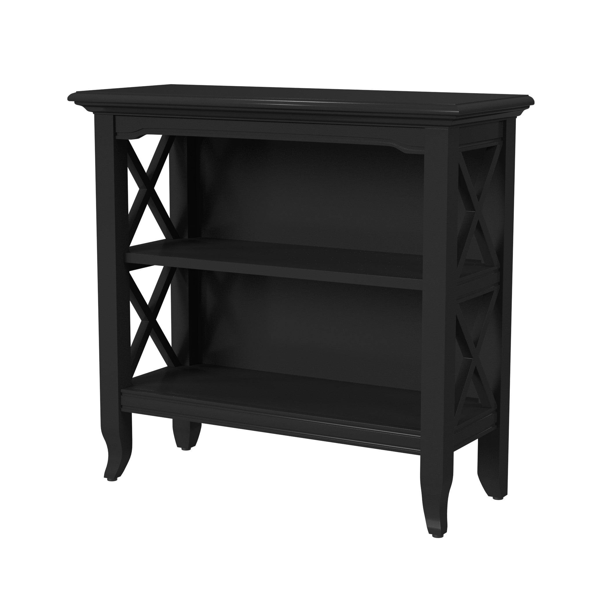 Newport 30" Black Bookcase