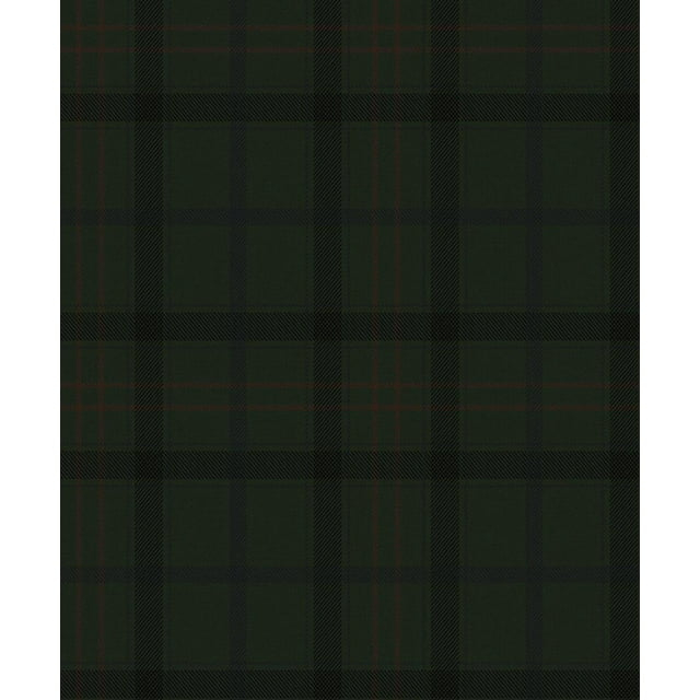 NextWall Greenery Tailor Plaid Peel and Stick Wallpaper - 20.9 in. W x 18 ft. L Roll