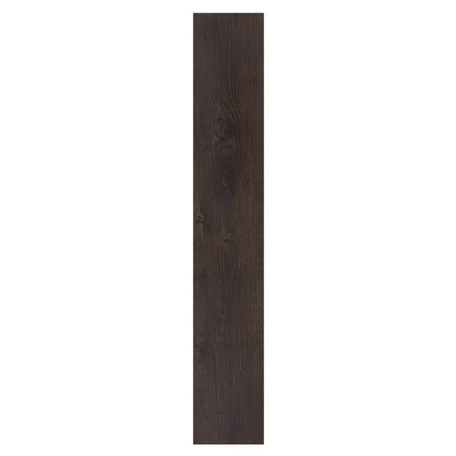 Nexus Espresso 6 x 36 in. Self Adhesive Vinyl Floor Planks - 15 sq. ft. - 10 Planks per Box