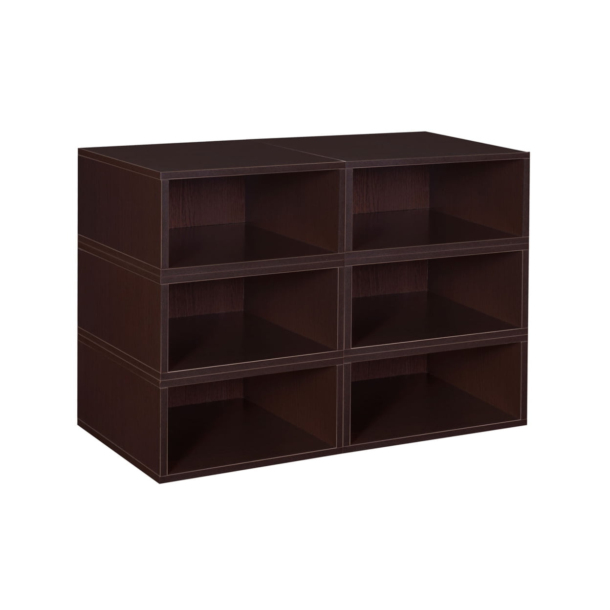 Niche Square Cubo Storage Set - 6 Half Size Cube, Truffle