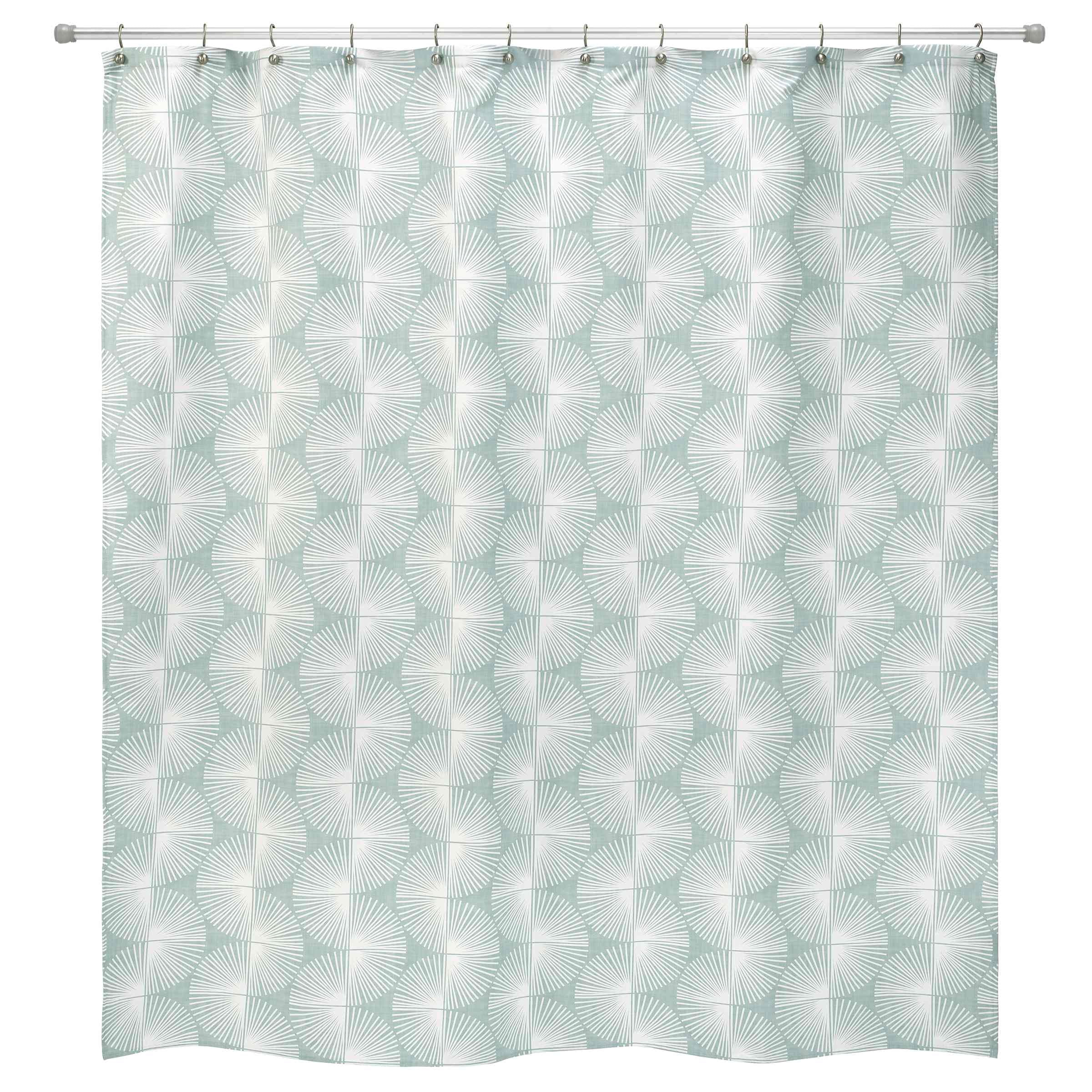 Nicole Miller Home Nicole Miller Kendall Geometric Shower Curtain