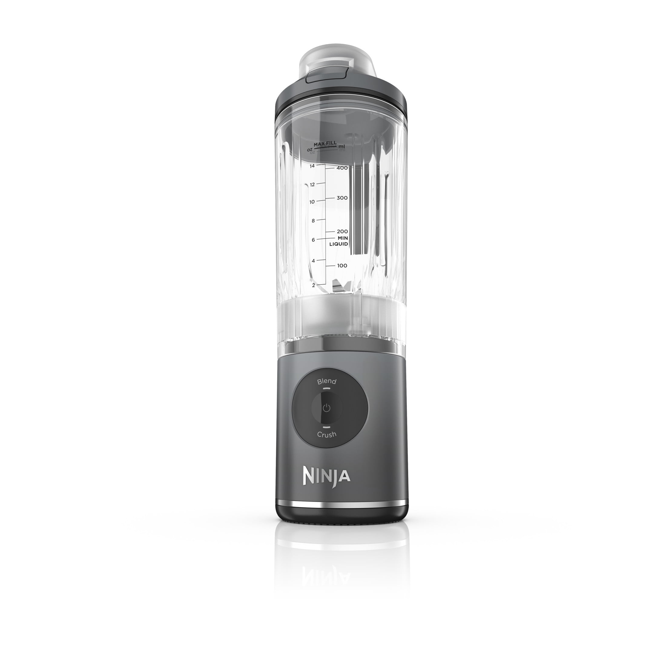 Ninja Blast MAX Personal Cordless Blender for Smoothies, Frozen Drinks, Ice Crush, 20 oz. Twist & Go Vessel, Gray