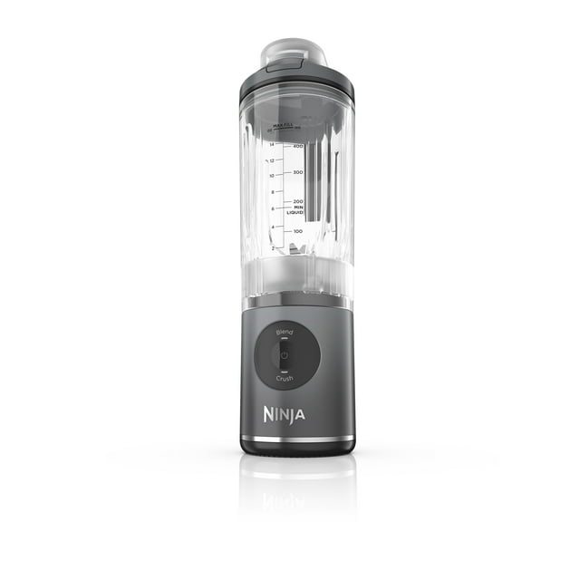 Ninja Blast MAX Personal Cordless Blender for Smoothies, Frozen Drinks, Ice Crush, 20 oz. Twist & Go Vessel, Gray