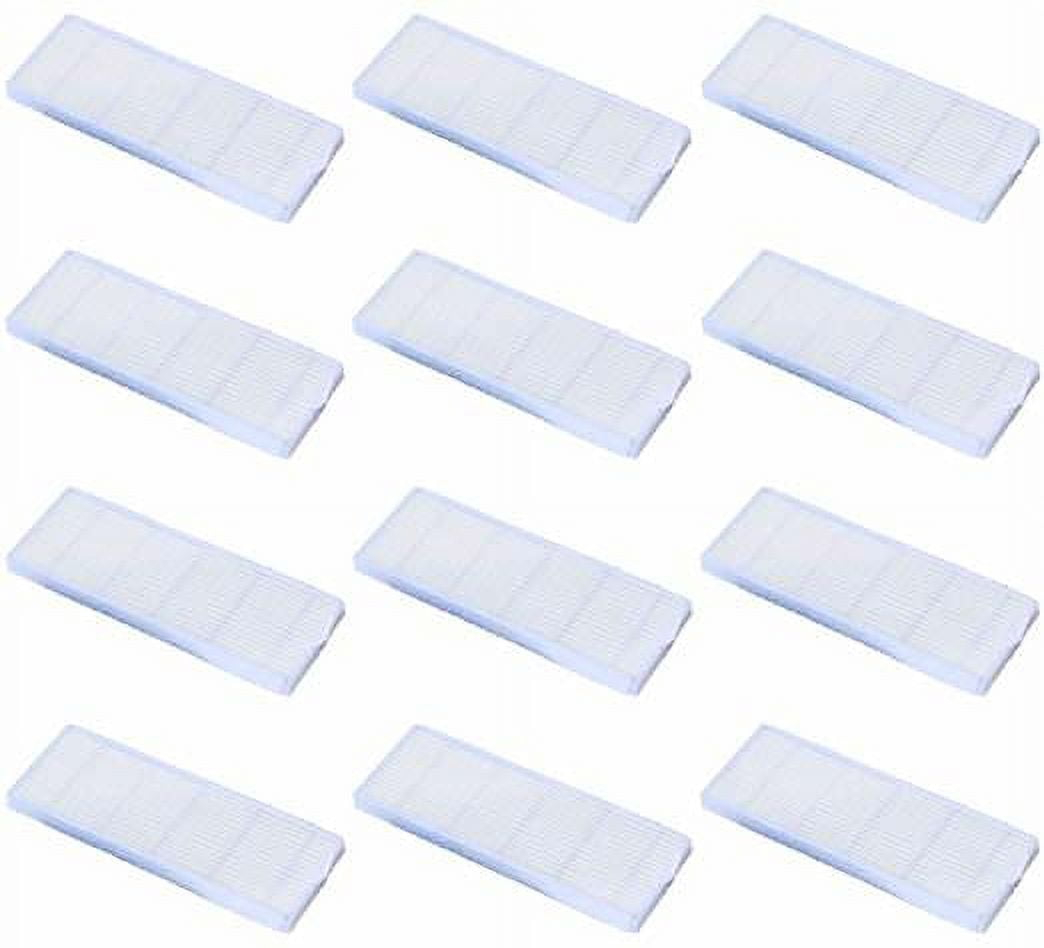 Nispira HEPA Filter Compatible with i-life Model A6 A4 A4s Robotic Vacuum Cleaner, 12 Packs