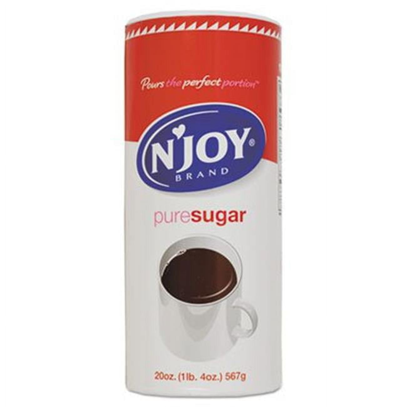 Njoy Sugar, 20 Oz. Canisters, Pack Of 3