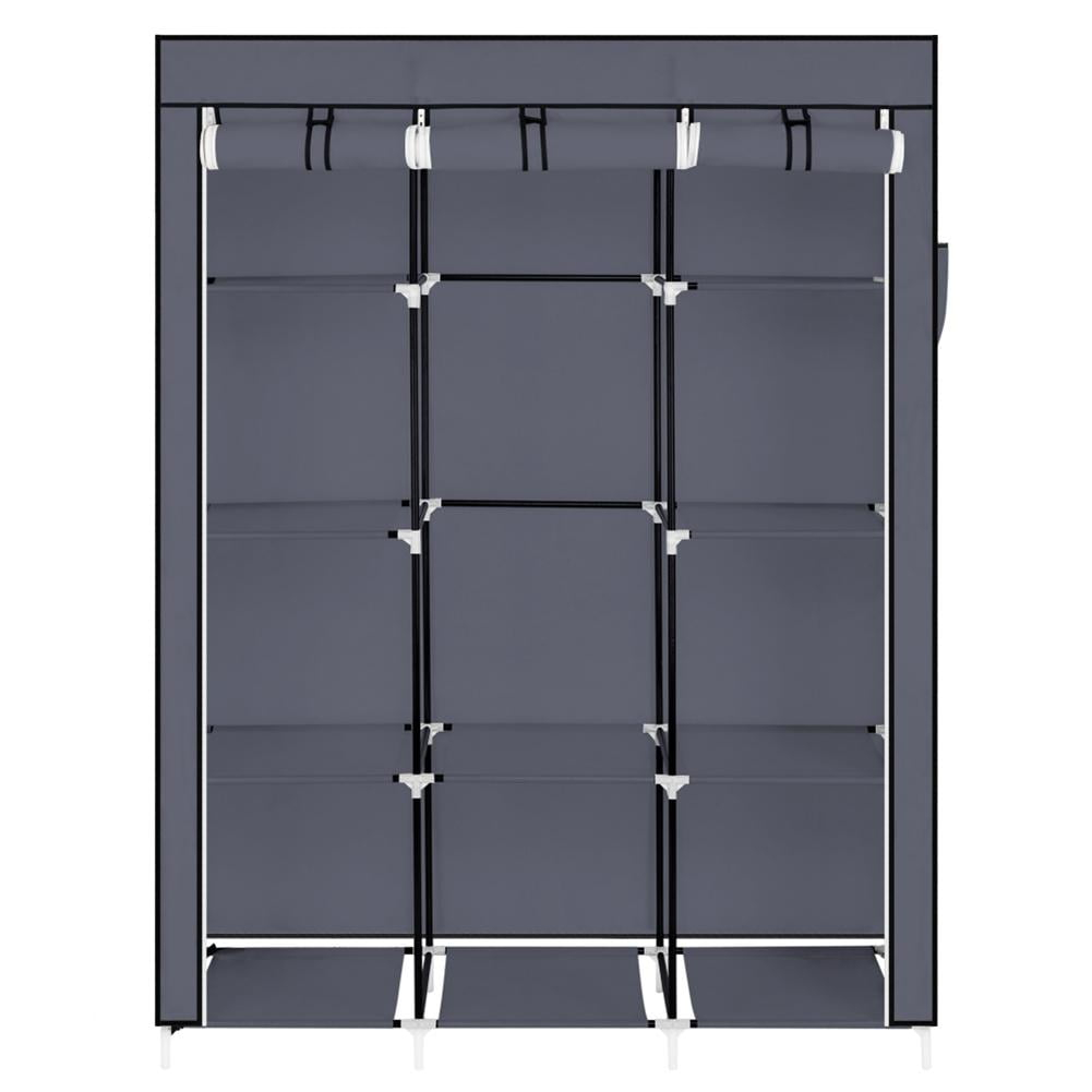 Nmkwnr 10 Shelves Storage Cabinet Wardrobe for Home Bedroom