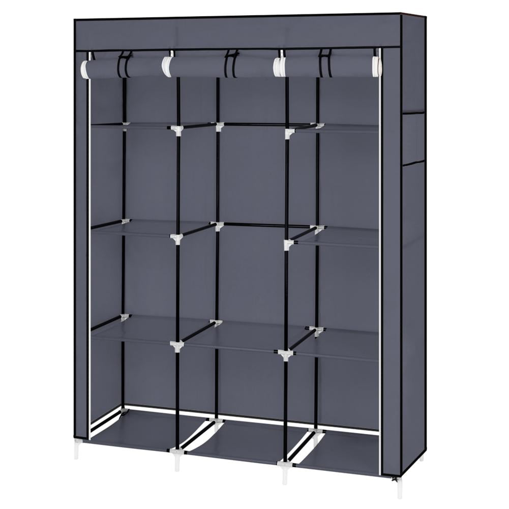 Nmkwnr 10 Shelves Storage Cabinet Wardrobe for Home Bedroom